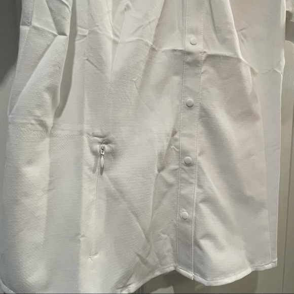 Small White Royal Robbins Button Up Shirt Blouse - Picture 6 of 8